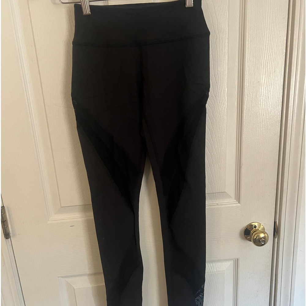 Beyond Yoga leggings with mesh detailing
